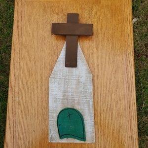Farmhouse Wooden Church Decor